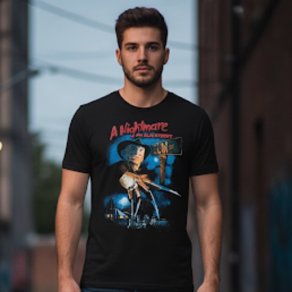 A Nightmare On Elm Street Sz M Tshirt Scary Horror